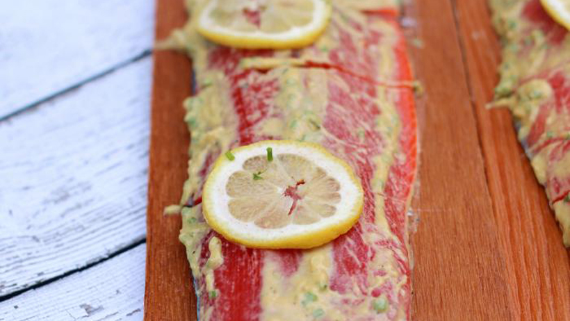 Honey Dijon Plank Salmon photo 2