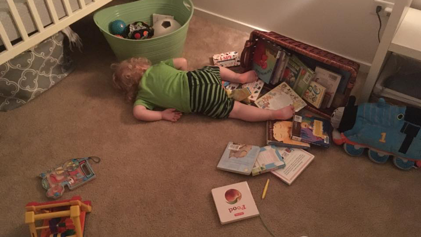 Toddler Tries a Bed 3C