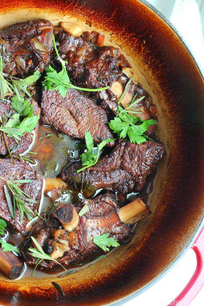 Parisienne Short Ribs with Creamy Polenta photo 2