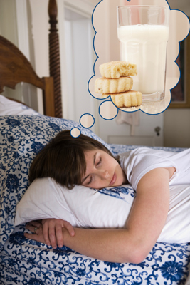 Napping and ice cream photo