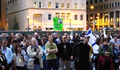 Chicagoans light the night for Gilad Shalit photo_md